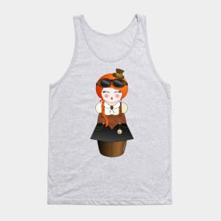 Kokeshi Steampunk Tank Top